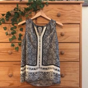 Rose & Olive Sleeveless Top